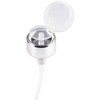 Pana 10oz. Push Down Clear Plastic Liquid Dispenser Bottle for