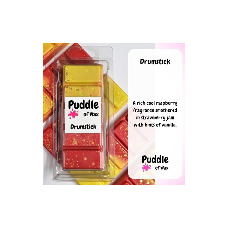 Puddle of Wax - Drumstick Soy Wax Melt Snap Bar