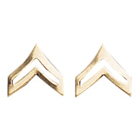 Rothco Polished Corporal Insignia