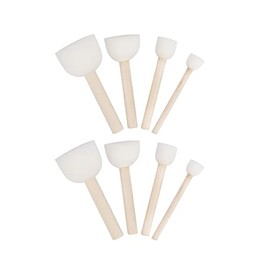 Ideen mit Herz Dabbing Brush, Sponge Brush, Dabbing Brush, Stencil Brush (Set of 8)