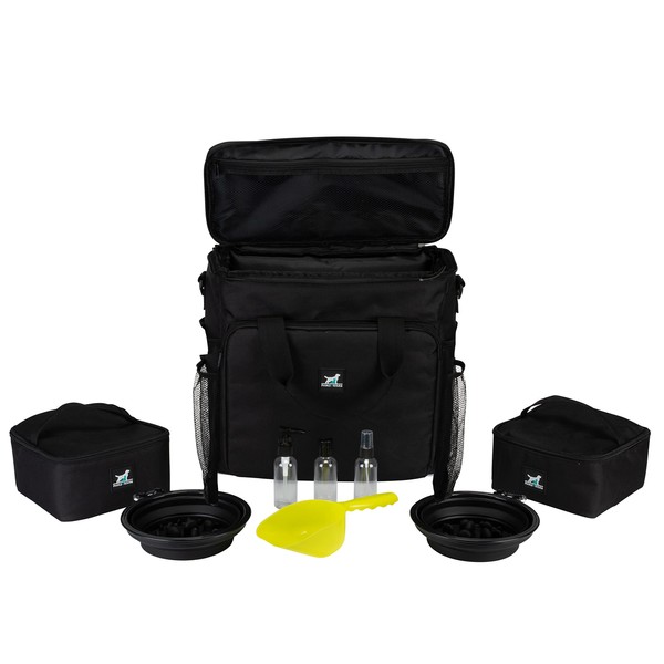 Pounce + Fetch Small Pet Weekender Bag | 3pc Travel