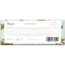 Yuya - Republic Cosmetics Paleta de Rubores Tres Tonos "Besos de Sol"…