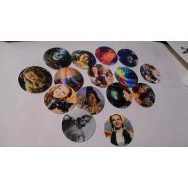 Unbranded Pre Cut One Inch Bottle Cap Images WIZARD OF OZ DOROTHY Free Ship - photo, 25 images