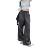 ZAFUL Womens Parachute Pants Y2k Baggy Elasitc Waist Track Pants