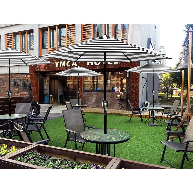 Blissun 7.5 ft Patio Umbrella, Yard Umbrella, Outdoor Market Umbrella