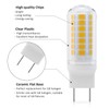 DiCUNO G8 LED Bulb 4W Flat Base, 40W Halogen Equivalent,