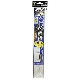Gamakatsu F1 cut with yarn (short) (silver) FG103 No. 3 - Harris 10 (L). 11760-3-10-07