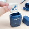 MILAN® Blister Sharpener Compact 1918 Series Blue + 2 Refill