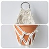Boho Macrame Plant Hangers - Handmade Hemp Rope Hanging Baskets