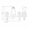 Likimen RV and Mobile Home Bath Tub & Shower Faucet