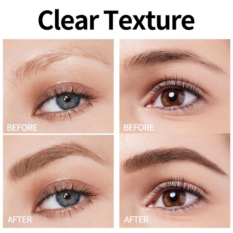 3D Waterproof Eyebrow Pencil with 4 Fork Tips, Microblading Eyebrow