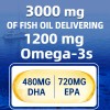 Nuvitagarden 2 Pack Triple Strength Omega 3 Fish Oil 3000