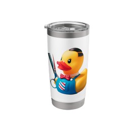 Rubber Duck Barber Hair Stylist Haircut Stainless Steel Insulated Tumbler