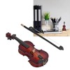 Violin Model Mini Exquisite Musical Instrument Decorative Handicraft Ornament for