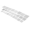 27Pcs/Set For BGA Universal Stencils Reballing Reball Rework Net Heated