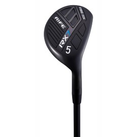 Rife Golf RX7 Tall Senior Mens Right Handed XXL Plus 2 Inches Over Standard Length Lite A Flex Graphite All True Utility Hybrid Iron #5 Ultra Forgiving Golf Club