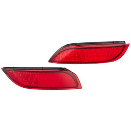 VALENTI RBR-SB1 Jewel LED Rear Bumper Reflector Type 1 Red Subaru General Purpose