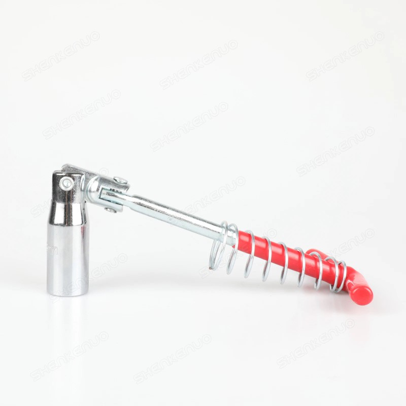 SHENKENUO 16mm 5/8" T-Handle Flexible Spanner Socket Wrench Set Spark