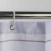 AOYEGO Moon Sun and Stars Fabric Shower Curtain with Hooks