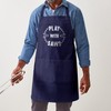 CafePress Play with Saws Carpenter Carpentry Woodworki Kitchen Apron with