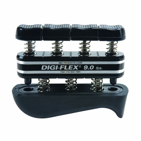 Digi-Flex-10-0744 Black Hand and Finger Exercise System, 9 lbs Resistance