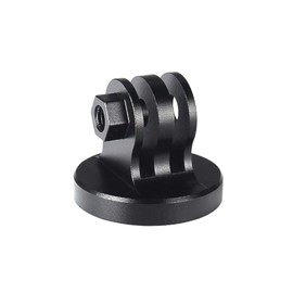 SINTYAN Aluminum Tripod Adapter Mount Converts 1/4 Screw Standard to GoPro Standard for GoPro General Camera/Osmo Aciton (Black)
