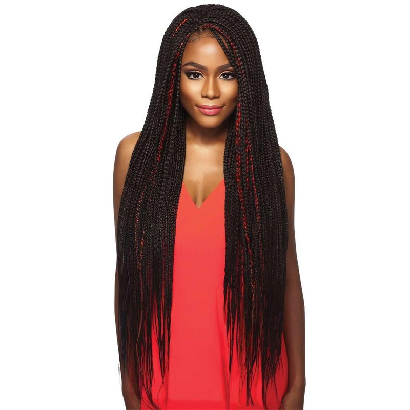 Outre X-Pression Braid - Pre Stretched Braid 32" 3X (BURGUNDY