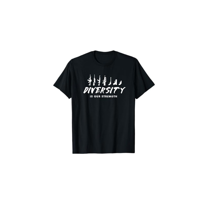 Diversity is Our Strength Funny God Guns 2A Lover Pro