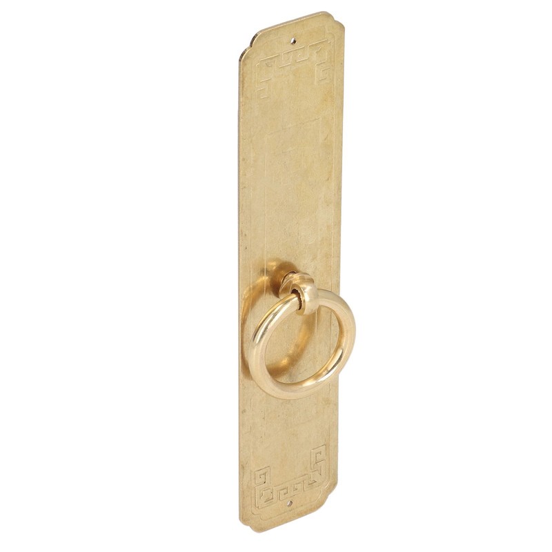 Cabinet Door Handle Chinese Furniture Antique Pattern Pure Copper Cabinet