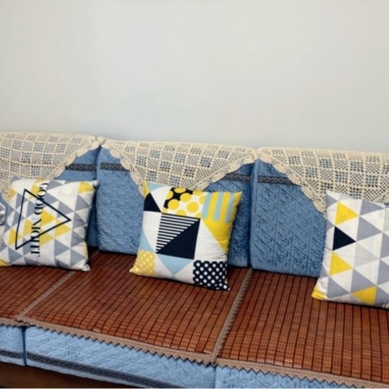 Pmnzdy Tablecloth Square Rectangular Retro Nostalgic Handmade Doily Crochet Sofa