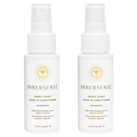 INNERSENSE Organic Beauty - Natural Sweet Spirit Leave-In Conditioner | Detangling, Hydrating, Smoothing | Non-Toxic, Cruelty-Free, Clean Haircare (2 Pack - 2 fl oz | 59.1 mL each)