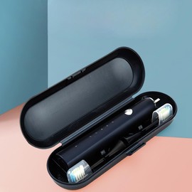 GIAVGIAV Electric Toothbrush Travel Case for 7.5Inch Handle,Toothbrush Carrying Case, Portable Brush Plastic Container Holder, Storage Box for Business Trips, Camping