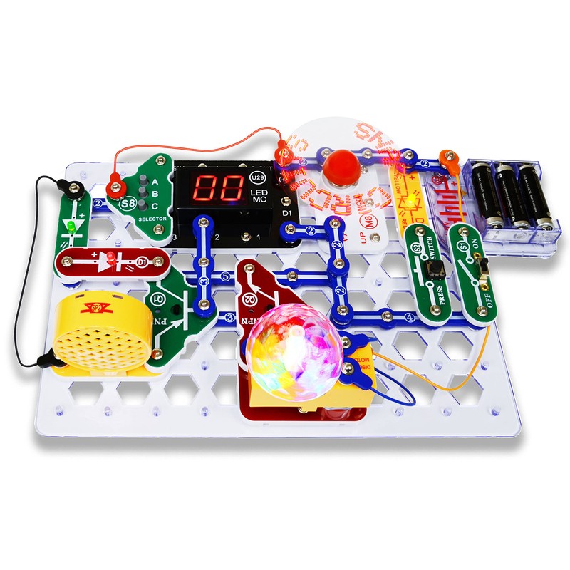Snap Circuits “Arcade”, Electronics Exploration Kit, Stem Activities for Ages