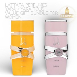 Lattafa Perfumes Yara + Yara Tous EDP 100ml (3.4 Oz) For Women -  Fragrance Value Bundle - Luxury Fragrance Gift Set For Women fragrance