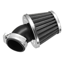 Filtro de aire de tubo de goma doblado de 35 mm, filtros de carburador de motocicleta en ángulo de 45 grados, filtro de aire de codo de repuesto para motocicletas de 110 cc, 125 cc, ATV, motos