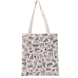 PYOUL Dentists Gift Dental Tote Bag Dental Nurse Handbag Dental Hygenist Gift Dental Receptionist Gift (Dental Tote)