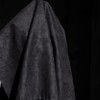 SBWLKJ Suede Upholstery Fabric Black 64"×40" Double-Side Smooth Material