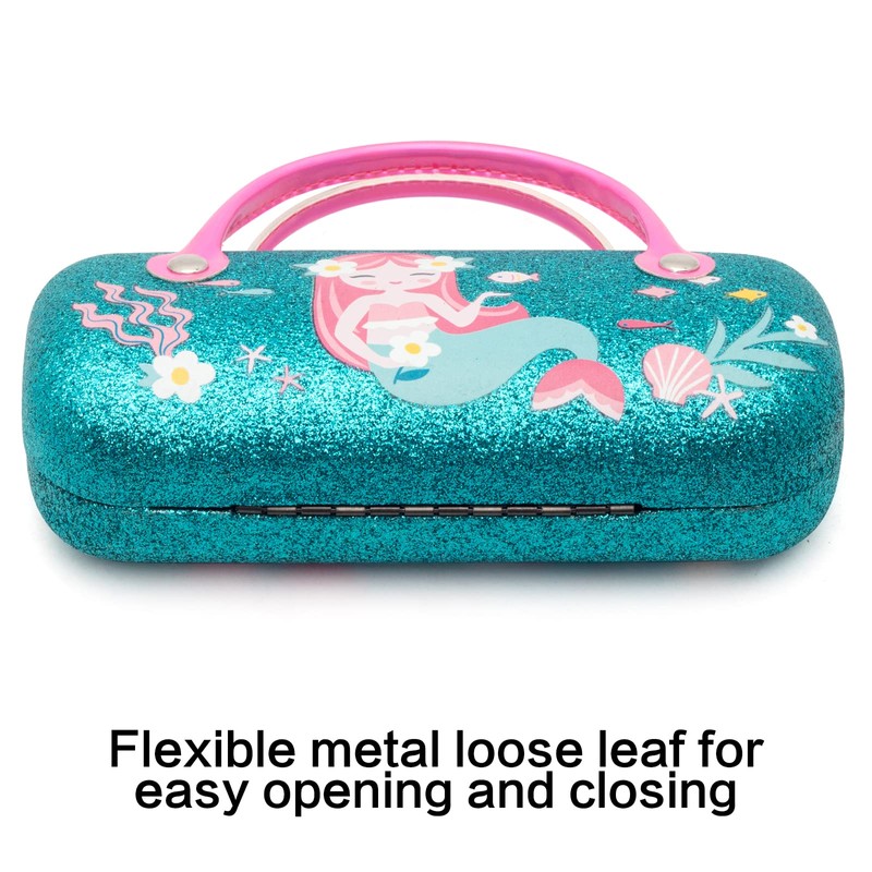 Face Shadow Kids Girls Glasses Case Eyeglass Case Various Pattern