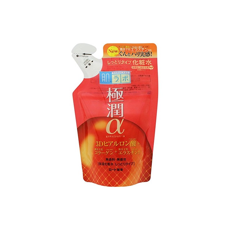 Skin Lab Gokujun α Firming Toner, Moisturizing Type, 3D Hyaluronic