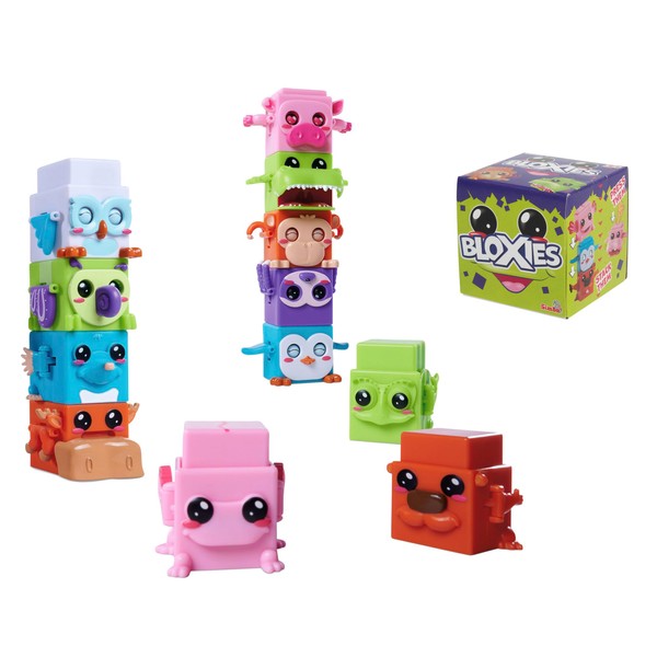 BLOXIES 1 Pack Blind Collectible - Stackable, collectable Mini Animal