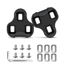 MZYRH Bike Cleats Compatible with Look KEO Cleats, 4.5 Degree Float, Bicycle Cleats Set for Indoor & Road Cycling