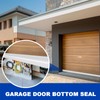 DGSL Garage Door Seals Bottom Rubber Weather Stripping Sealing Strip