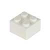 Simba 104114113 "Blox 4-Stud White Building Blocks Set (100-Piece)