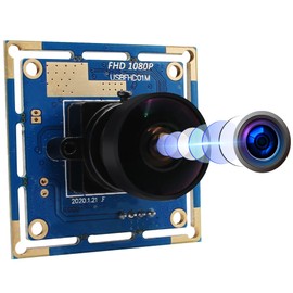 ELP Webcam Wide angle 170 degree Fisheye Lens Camera USB Full HD 1080P 30fps Web Camera for Linux/Windows/android