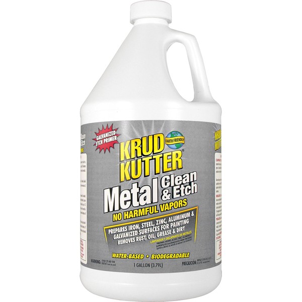 Krud Kutter ME01 Red Metal Clean and Etch with Bland Odor, 1 Gallon