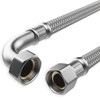 AWM stainless steel flex hose 1/2, 3/4, 1 Inch reinforced
