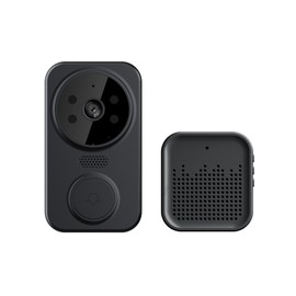 tuya Smart Video Doorbell Wireless HD Camera PIR Motion Detection IR Alarm Security Door Bell Wi-Fi Intercom for Home Apartment