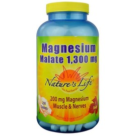 네이쳐스 라이프 마그네슘 말레이트 1300 mg 250 타블렛 Nature's Life Magnesium Malate 1300 mg 250 Tablets