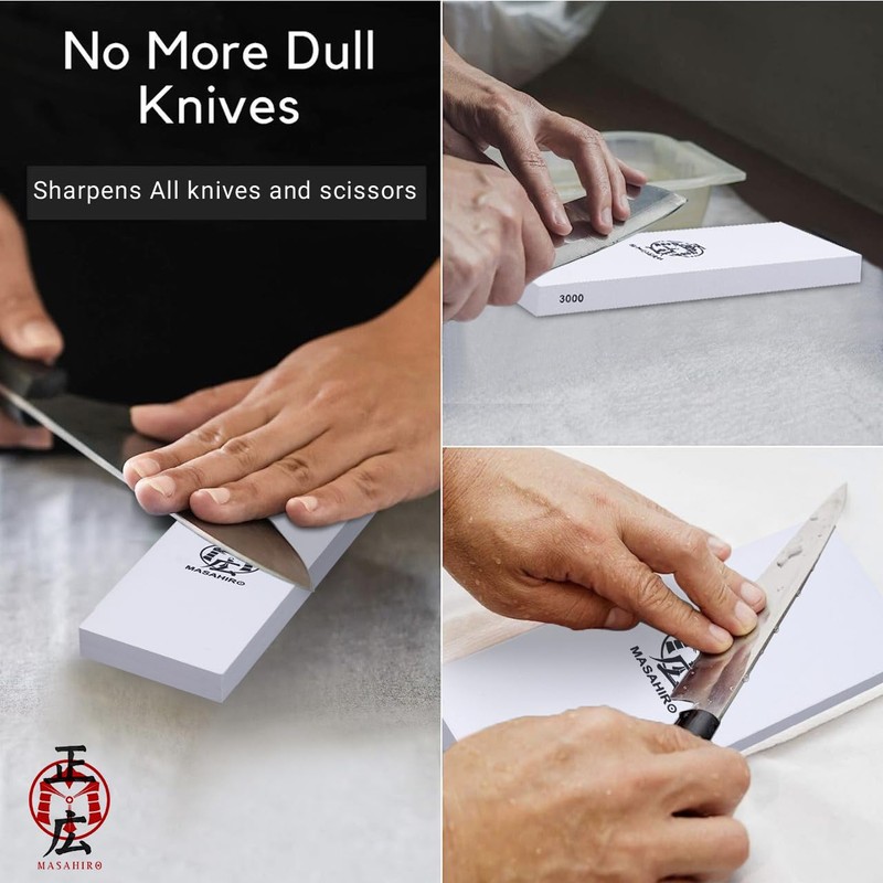 Handmade Sword - Masahiro Double Side Whetstone, Rough /400, Medium