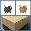 WOWTAC Cat Figurine, Wooden, Cat Goods, Gardening Cats, Gift Box